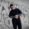 Sudadera BIPOLAR  SK8King- Black